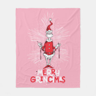 Couverture Polaire Le Grinch   Joyeux Grinchmas