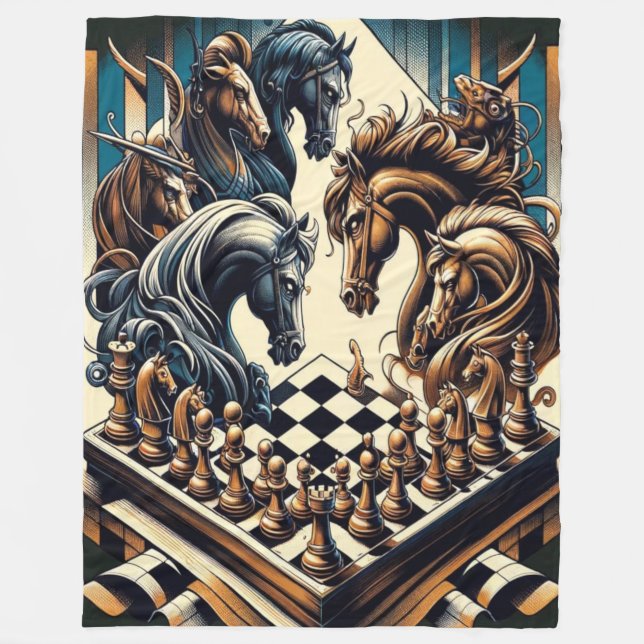 Couverture Polaire Le jeu des chevaliers - les échecs rencontre l'ima (Devant)