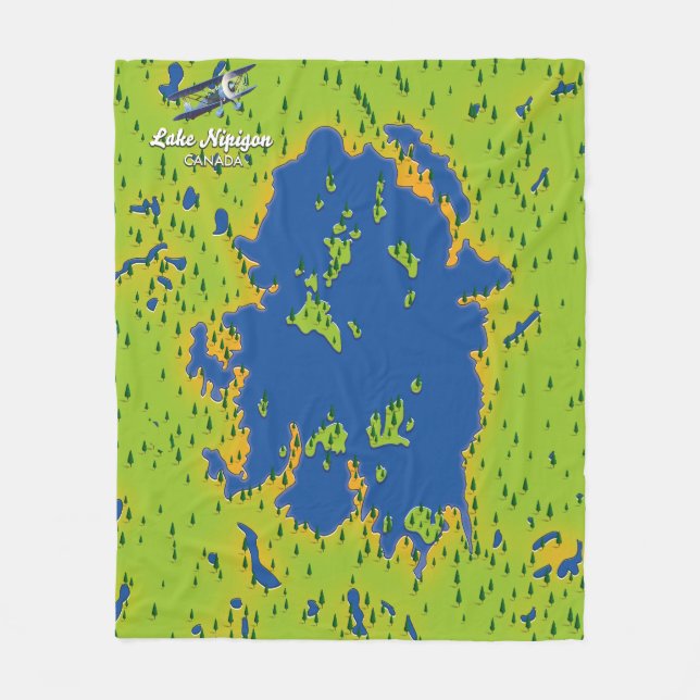 Couverture Polaire Le lac Nipigon (Devant)