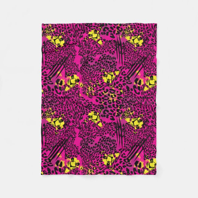 Couverture Polaire Le Motif du roi Lion Scar (Devant)