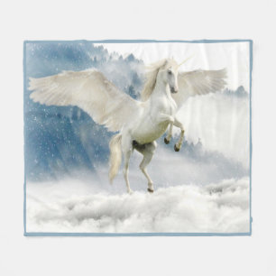Couverture Polaire Le mythique cheval de l'Unicorne volant du Pégase