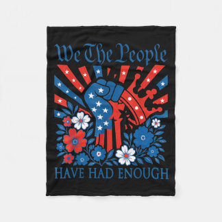 Couverture Polaire Le Peuple En A Marre Stars Stripes Patriotique