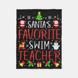 Couverture Polaire Le professeur de natation préféré du Père Noël pou