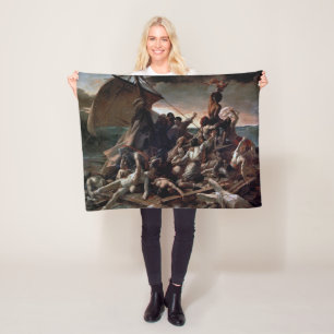 Couverture Polaire Le radeau de la Méduse, Theodore Gericault
