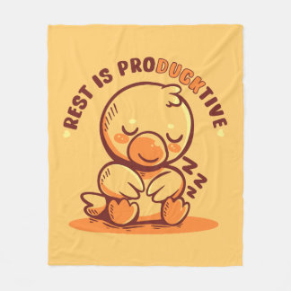 Couverture Polaire Le repos est productif