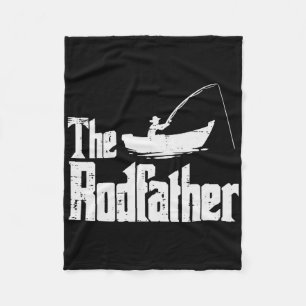 Couverture Polaire Le Rodfather Fun Fishing Fête des Pères Film Pun D