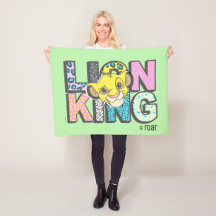 Couverture Polaire Le Roi Lion  Simba #Roar