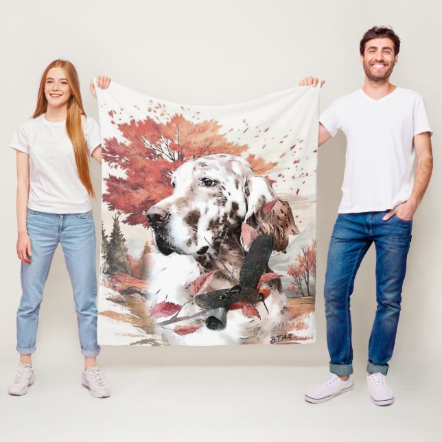 Couverture Polaire Le Setter anglais, la chasse à la passion (En situation)