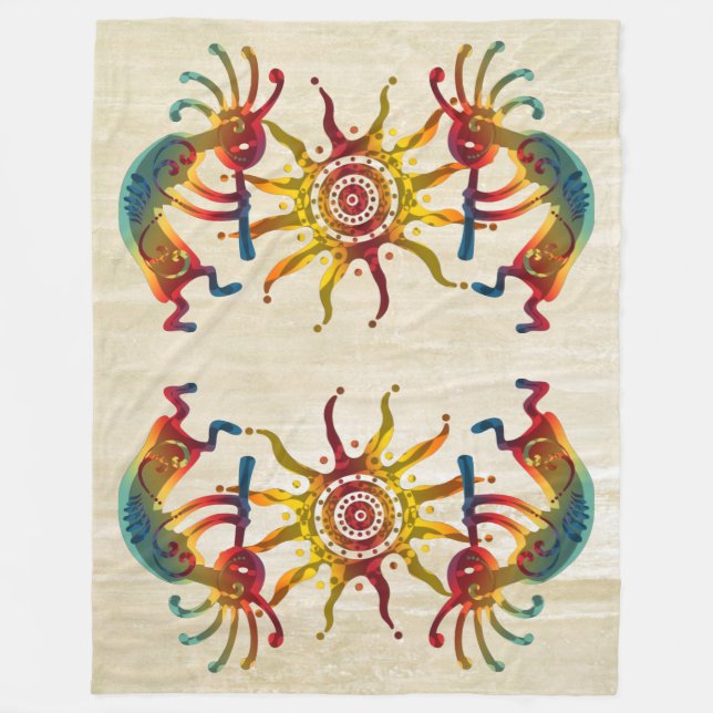 Couverture Polaire LE SOLEIL DE DUO DE KOKOPELLI + vos idées (Devant)
