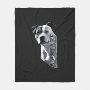 Couverture Polaire Le Staffordshire Terrier américain - Amstaff