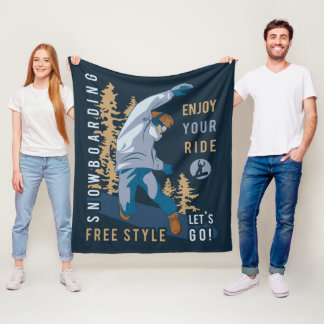 Couverture Polaire Le surf des neiges. Profitez de votre voyage