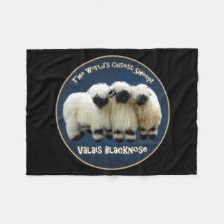 Couverture Polaire Le Valais Blacknose - monde le plus mignon -