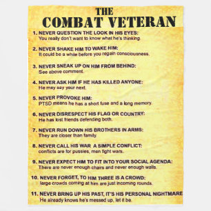COUVERTURE POLAIRE LE VETERAN DE COMBAT