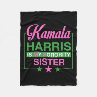 Couverture Polaire Le Vice-Président Kamala Harris Est Ma Soeur Sorci