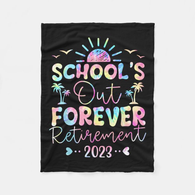 Couverture Polaire L'école Dye est à la retraite pour toujours Enseig (Devant)