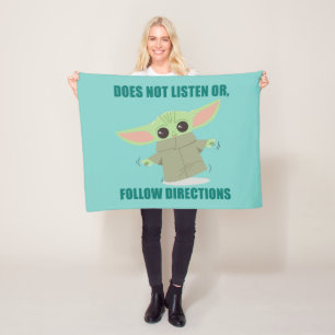 Couverture Polaire L'Enfant   N'écoute pas ou ne suit pas les instruc