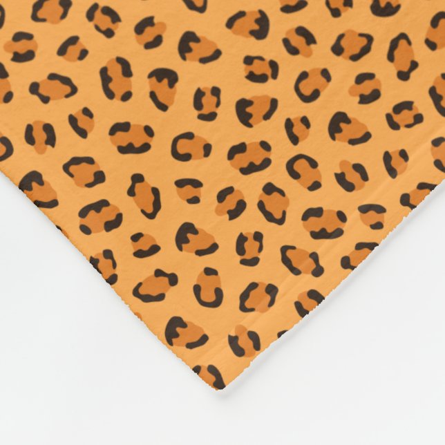 Couverture Polaire Leopard (Coin)