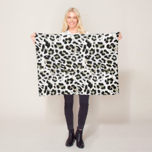 Couverture Polaire Leopard - imprimé tacheté animal