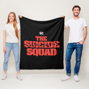 Couverture Polaire L'équipe du suicide Logo rouge et noir