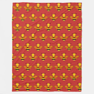 Couverture Polaire Les abeilles bourdonnantes