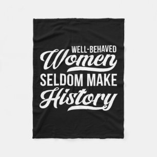 Couverture Polaire Les femmes bien conduites font rarement l'histoire