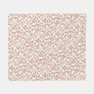 Couverture Polaire Les feuilles d'automne donnent merci Fleece Blanke