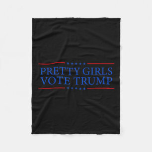 Couverture Polaire Les filles votent Trump