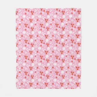 Couverture Polaire Les Fleurs Apportent De La Couleur À Votre Monde