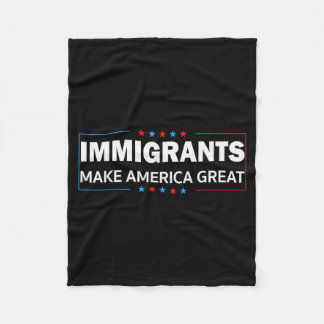Couverture Polaire Les immigrants rendent l'Amérique grande 