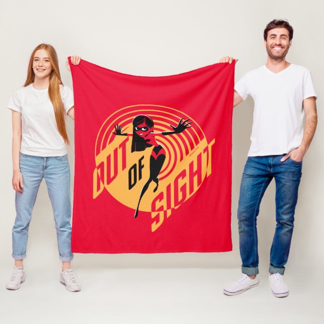 Couverture Polaire Les Incroyables 2| Violet - La Villainy combattant (En situation)