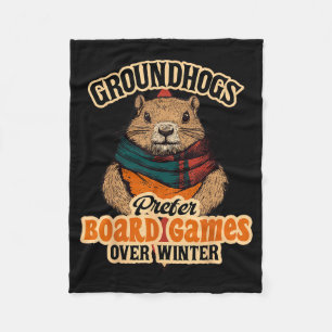 Couverture Polaire Les marmottes préfèrent les jeux de société à l'hi