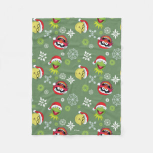 Couverture Polaire Les Muppets  Joyeux Motif de Noël