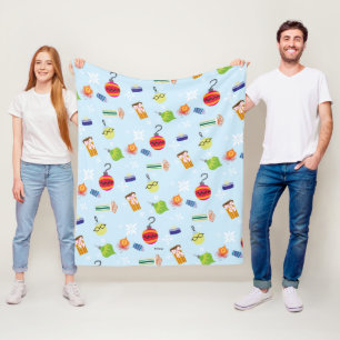 Couverture Polaire Les Muppets Motif de Noël