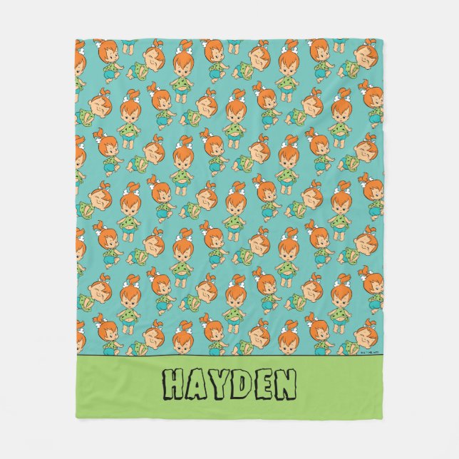 Couverture Polaire Les Pierrafeu | Pierre de caillou (Devant)