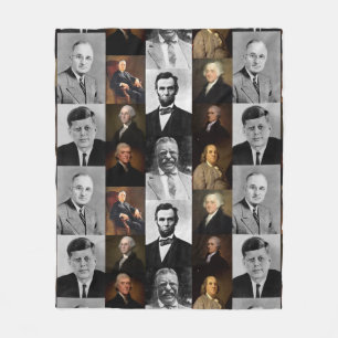Couverture Polaire Les présidents américains, Hamilton et Franklin