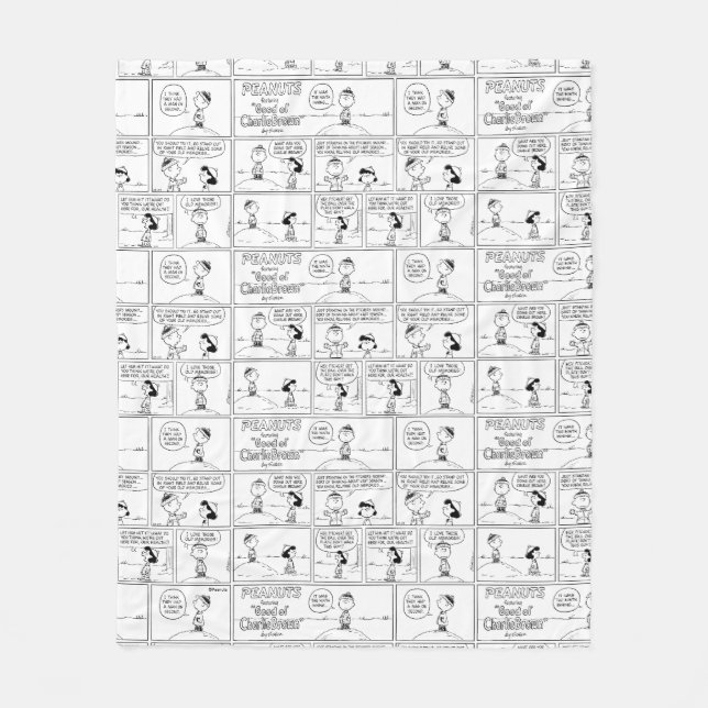 Couverture Polaire Les souvenirs de Charlie Brown à la butte du Pitch (Devant)