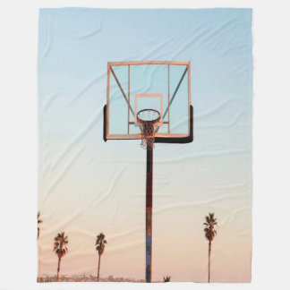 Couverture Polaire Les terrains de basket |Louveur de basket