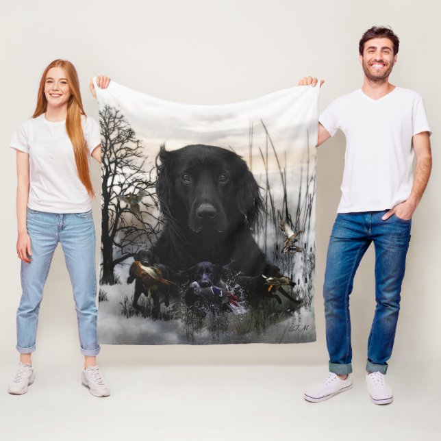 Couverture Polaire Les tribus noires en or (En situation)