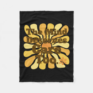 Couverture Polaire L'Esprit Mérite Également D'Être Soigné. Psycholog