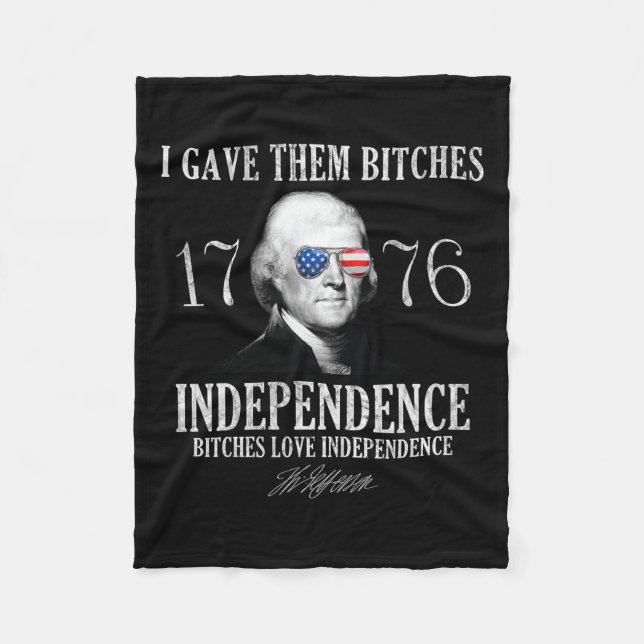 Couverture Polaire Leur A Donné L'Indépendance Es 1776 (Devant)