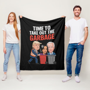 Couverture Polaire L'heure de Trump de sortir les poubelles