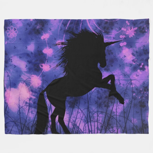 Couverture Polaire Licorne (Devant (Horizontal))