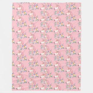 Couverture Polaire Licorne