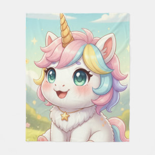 Couverture Polaire licorne 3