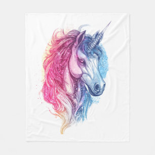 Couverture Polaire Licorne de la galaxie cosmique (1)