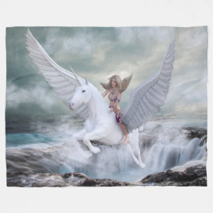 Couverture Polaire Licorne de Pegasus