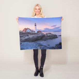 Couverture Polaire Lighthouses Cape Elizabeth, Maine