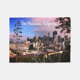 Couverture Polaire Ligne aérienne de San Francisco #12 Blanket de v