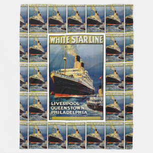 Couverture Polaire Ligne blanche d'étoile