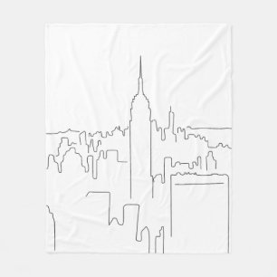 Couverture Polaire Ligne minimale de New York